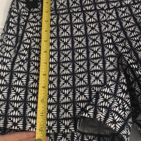 J. Crew navy and white chino pattern shorts - Picture 6 of 8